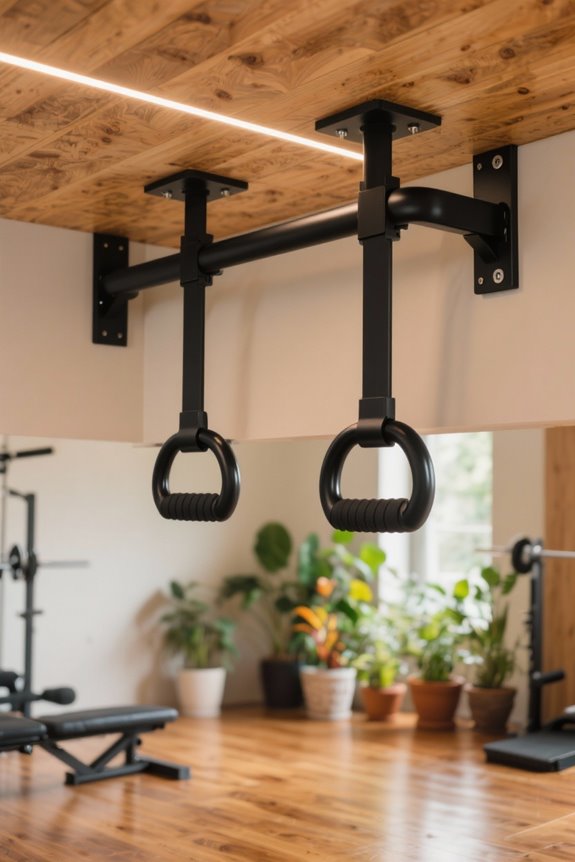 ceiling mount pull up bars