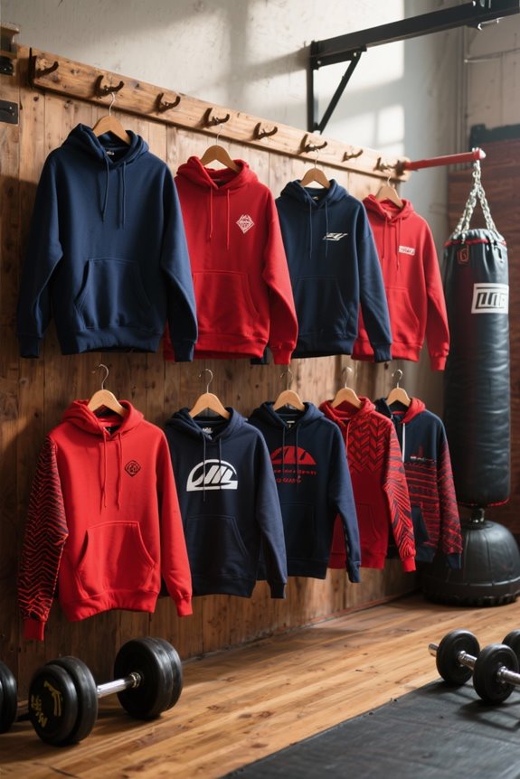 comfortable stylish boxing hoodies