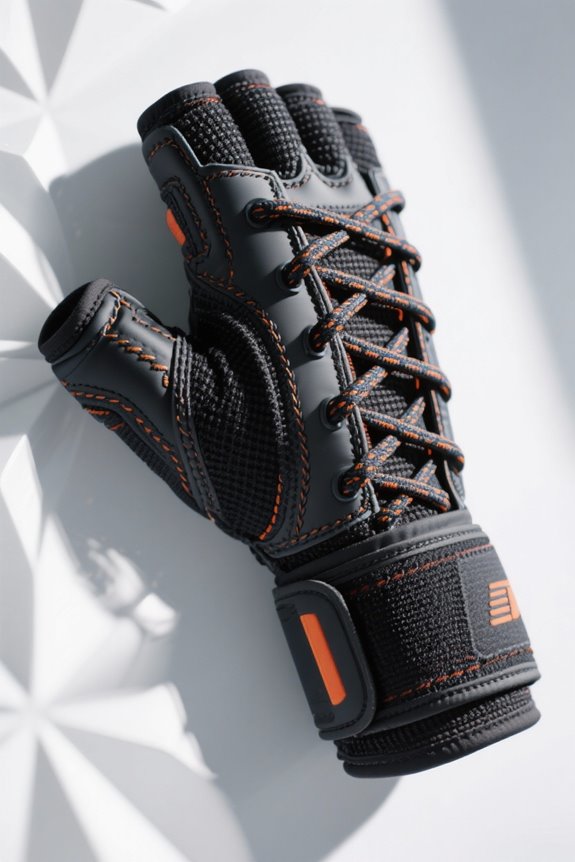 lace up gloves enhance wrist support