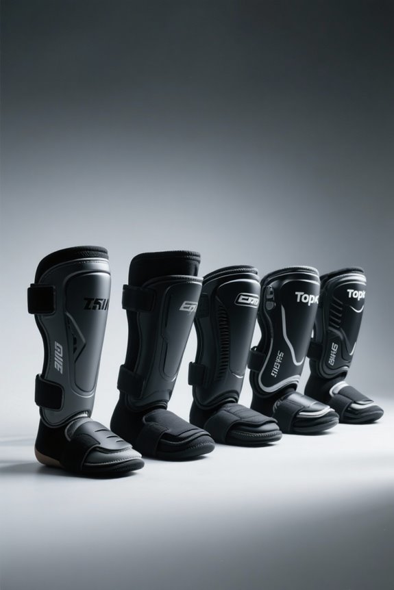 lightweight protective shin guards