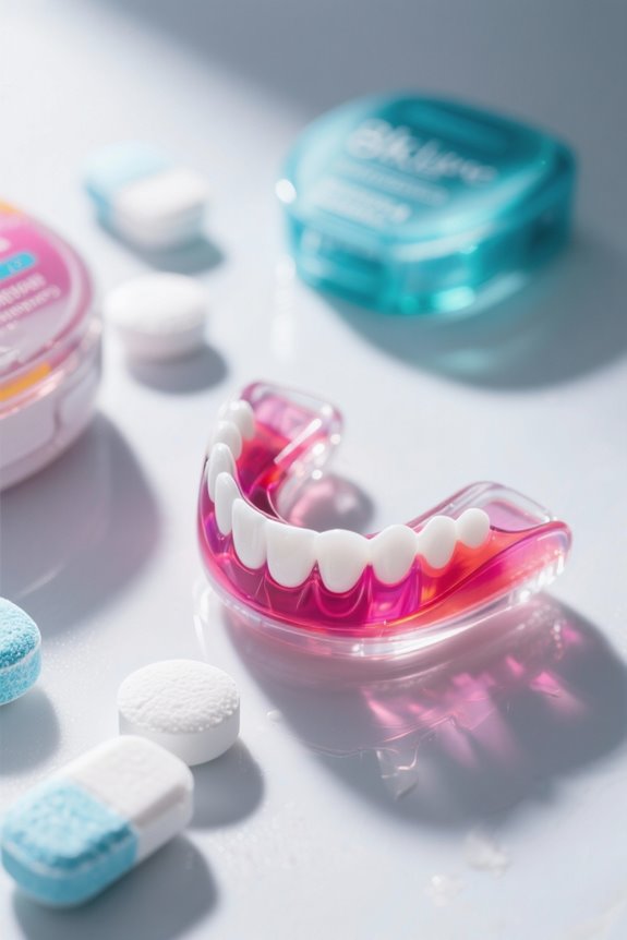 mouthguard cleaning tablet considerations