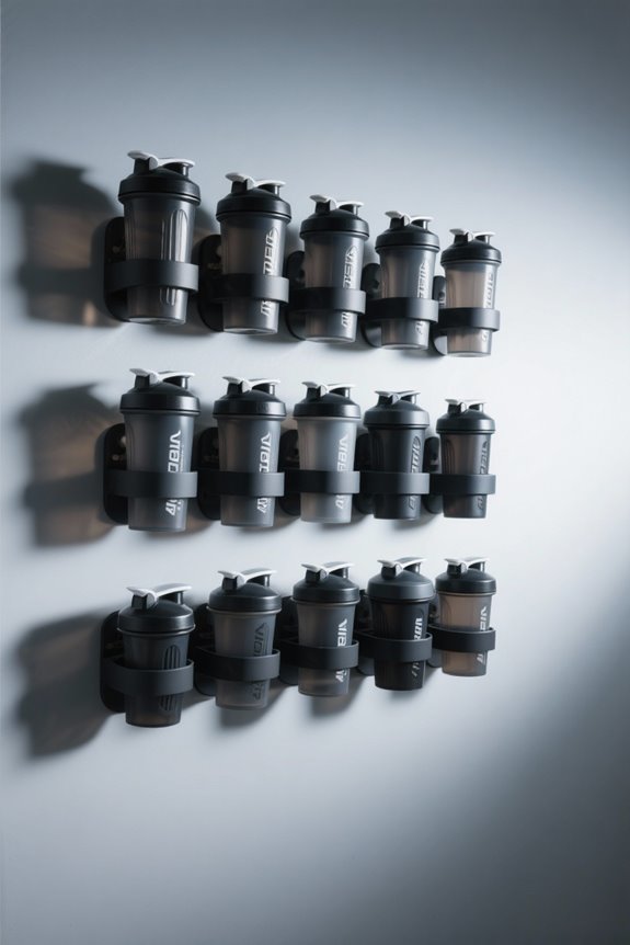 protein shaker storage solutions