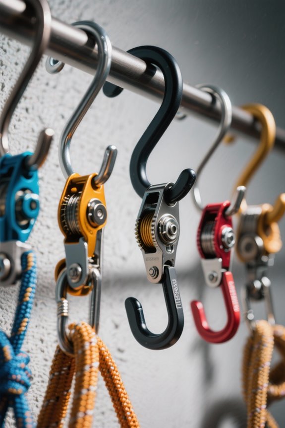 rope ratchet hanger considerations