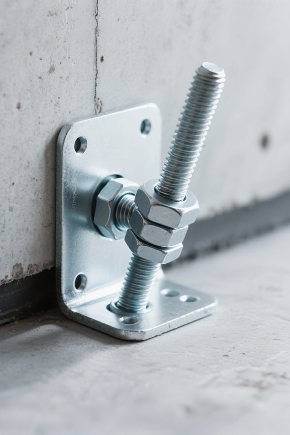secure equipment with stability