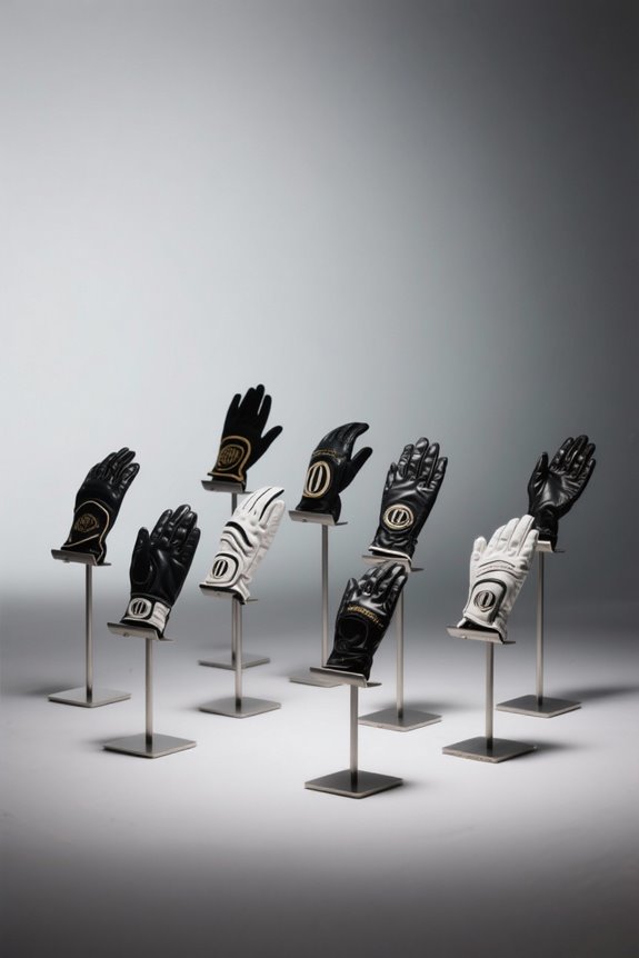 showcase glove collection stylishly