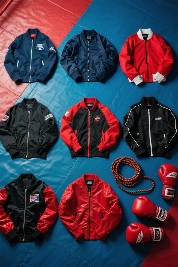 stylish and comfy boxing jackets