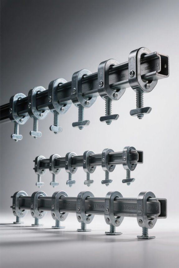 top i beam hanger clamps