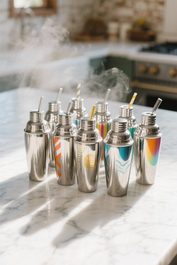 top metal shaker bottles