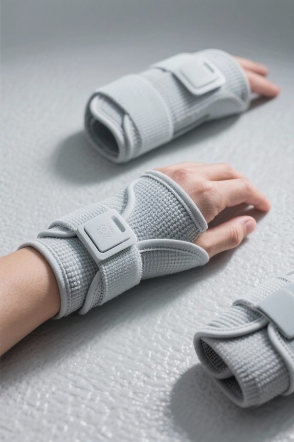 wrist cuffs for mild support