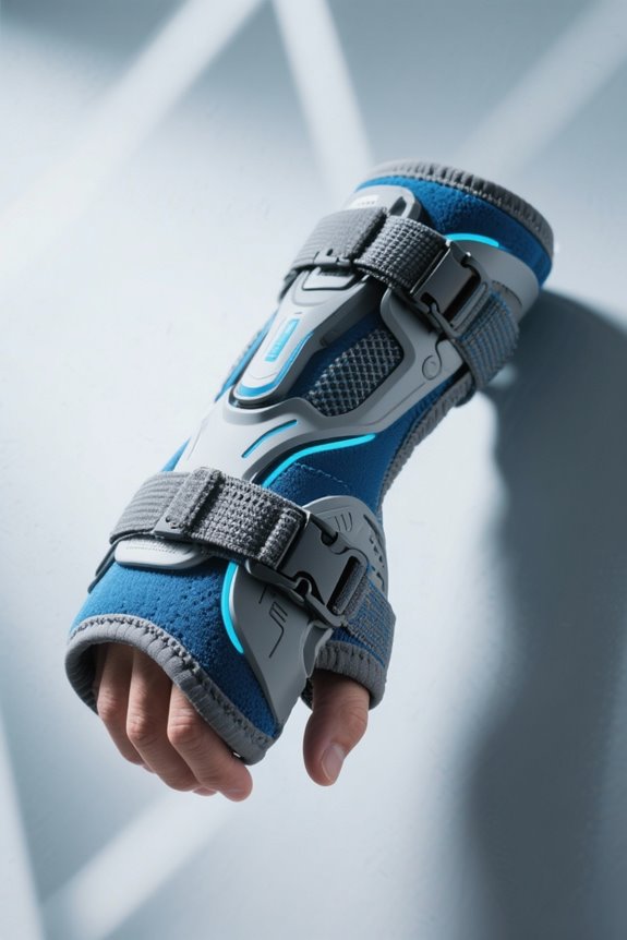 wrist splints enhance recovery stability